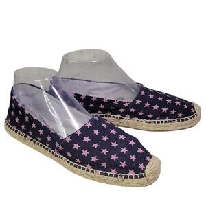 Sam Edelman Verona Star Espadrille Slip On Flats Womens Size 8.5